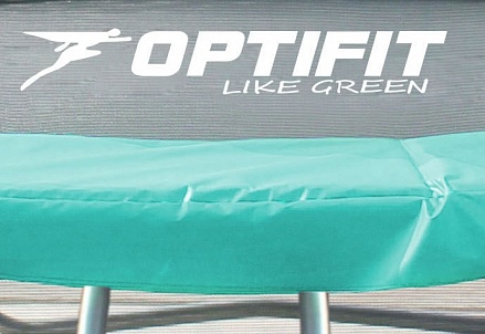 Батут Optifit Like Green 10Ft зеленый