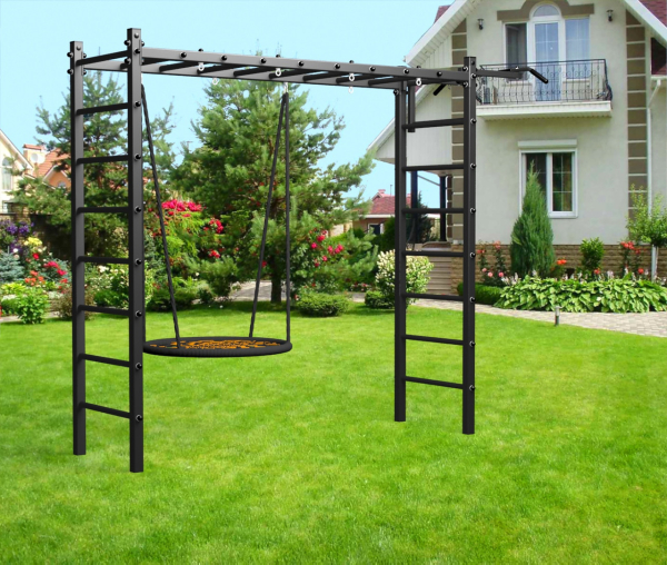 картинка Уличная шведская стенка Sv Sport рукоход У521.2 (Турник/Гнездо 115см) от магазина Лазалка