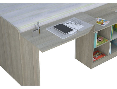 Стол для кровати-чердака с выдвижными элементами Polini kids Simple