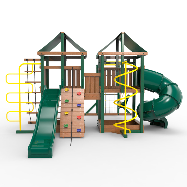 Детская площадка Пикник "Форест" Пацифик Лайт с винтовой трубой