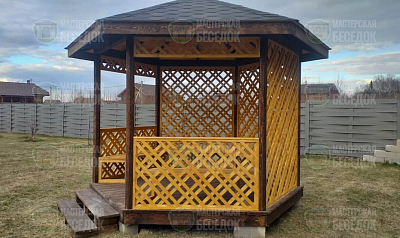 Деревянная беседка ПАВЛИН