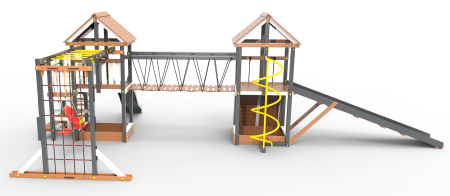 Детская площадка Пикник "Ультра А" Кракен ОлСизон