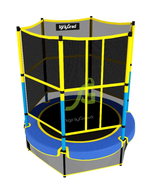 Батут с защитной сеткой IgraGrad Mini 144 см (55")