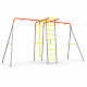картинка УДСК-5.2 "Тарзан-К2" с двумя доп. секцией "Качели" оранжевый/серый от магазина Лазалка