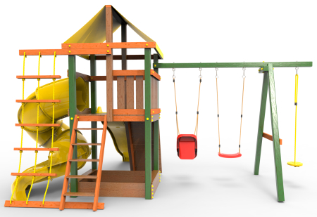Детская площадка Пикник "Вега" с винтовой трубой