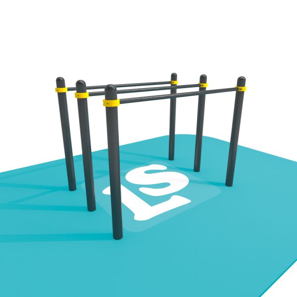 Спортивный комплекс брусья тройные ВоркАут ЛС12