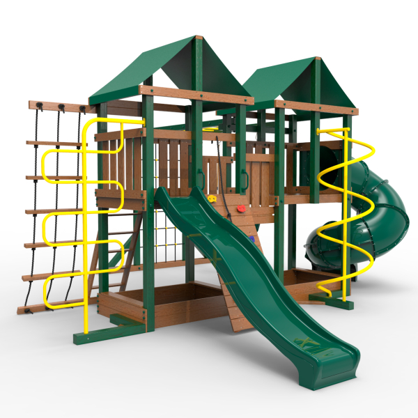 Детская площадка Пикник "Форест" Пацифик Лайт с винтовой трубой