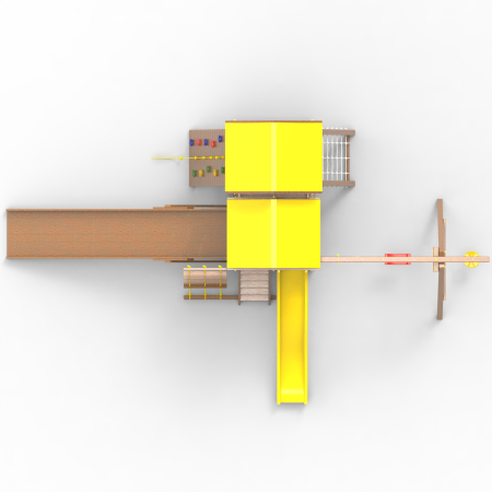 картинка Детская площадка "Оптимус" Стэйдж 1 ОлСизон от магазина Лазалка
