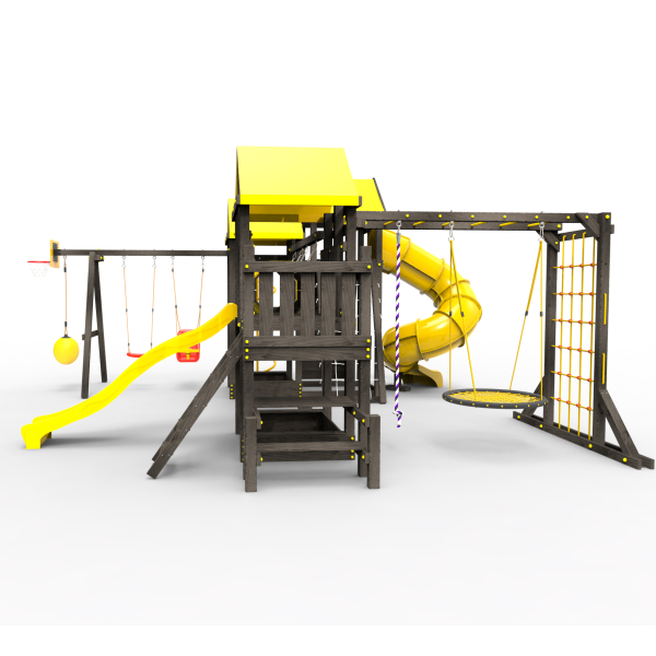 Детская площадка Пикник "Блэк" Стэйдж Бонд с трубой