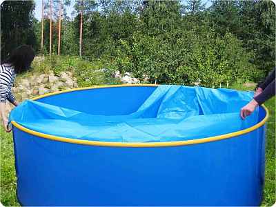 картинка Пленка для круглых бассейнов 6.0х1.25м ГарденПласт от магазина БэбиСпорт