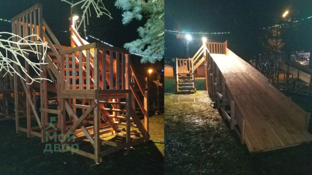 картинка Ледяная горка SWAN-3 от магазина Лазалка