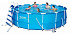 Каркасный бассейн, 457х122 см, 16015 л.,фильтр-насос 3028л/ч, тент, лестница , Bestway, 56438 BW