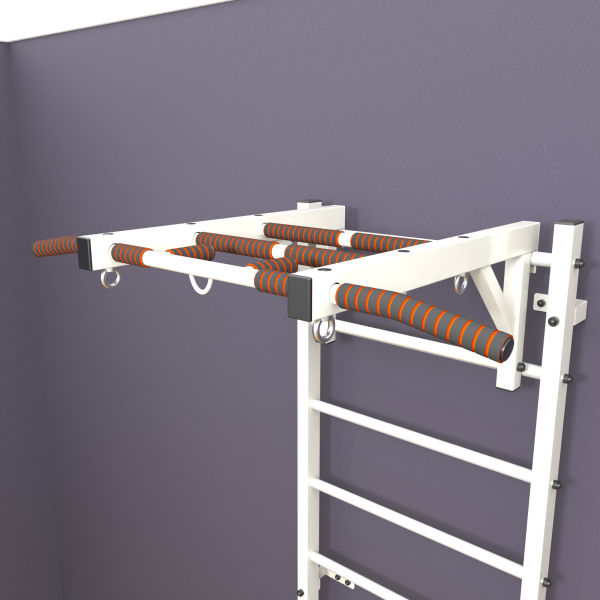 картинка Шведская стенка «LittleSport» White Long белые ступени от магазина Лазалка