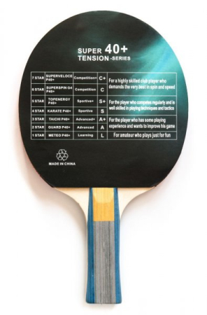 картинка Теннисная ракетка Dragon Karate 4 Star New (анатомическая) от магазина Лазалка