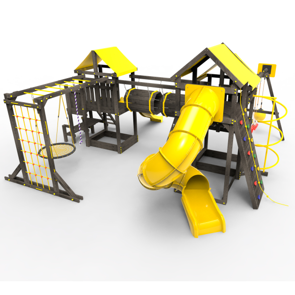 Детская площадка Пикник "Блэк" Стэйдж Бонд с трубой