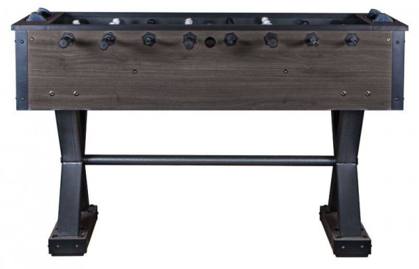 Игровой стол - футбол "Tournament" (142.5x78.2x88см, кубинский махагон)