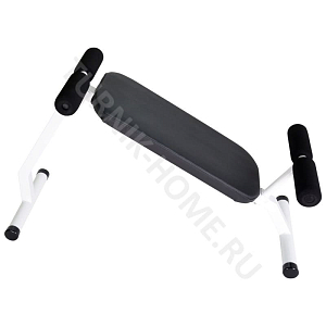 Скамья Для Пресса 2в1 (Белая) Turnik-home